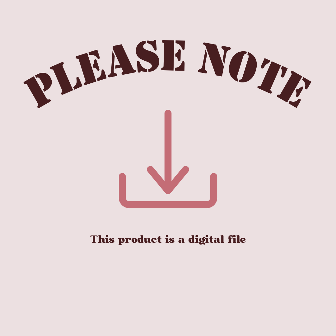 Downloadable Vintage bookish to-do list