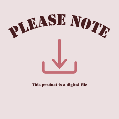 Downloadable Vintage bookish to-do list